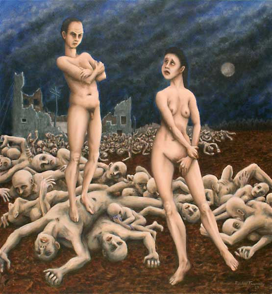 Perennial Love Story - Acrylic Painting on Canvas