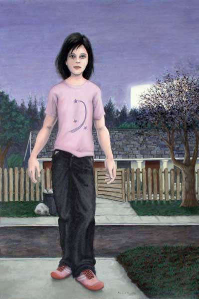 October - Acrylic Painting on Canvas