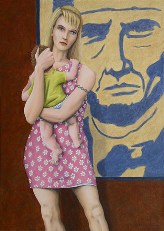 Abe - Acrylic Painting on Canvas