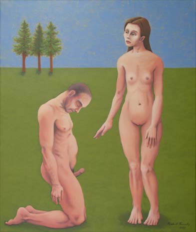 Original Sin - Acrylic Painting on Canvas